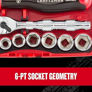 CRAFTSMAN 38-Piece 1/4 Drive Tool Set with Durable Case